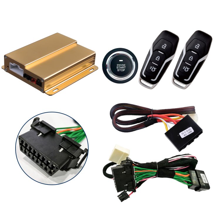 New Trend NFC Smart Lock & Unlock Car Alarm System with Anti-Hijacking Protection Plug and Play for Ford ECOSPORT Year 11-17